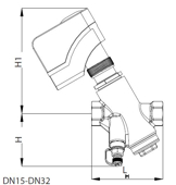 Frese Optima 53-1045 Oransal Elektro-Mekanik Vana Motoru (DN15-32). ürün görseli